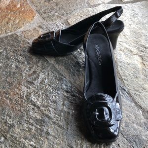 Black Slingback Shoes